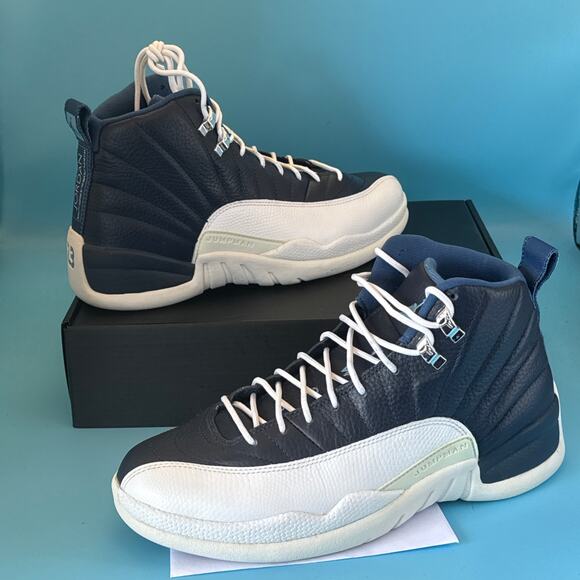 Air Jordan 12 Retro 'Obsidian' 2012 sz m8.5 - Picture 3 of 16